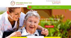 Desktop Screenshot of affordableseniorcarenewyork.com